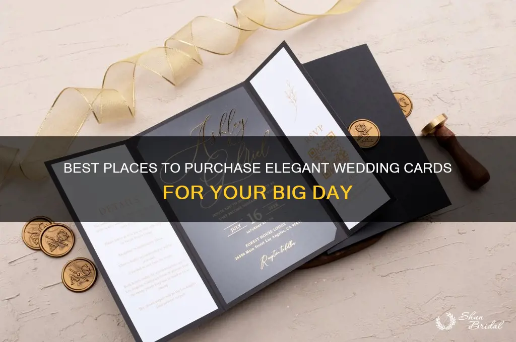 where to buy wedding cards