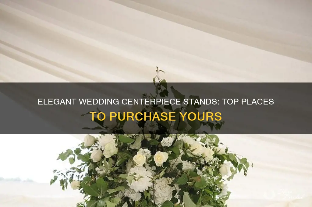 where to buy wedding centerpiece stand