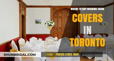 Toronto's Top Spots for Elegant Wedding Chair Covers