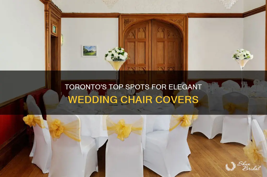 where to buy wedding chair covers in toronto