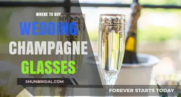 Elegant Toasts: Top Places to Buy Wedding Champagne Glasses