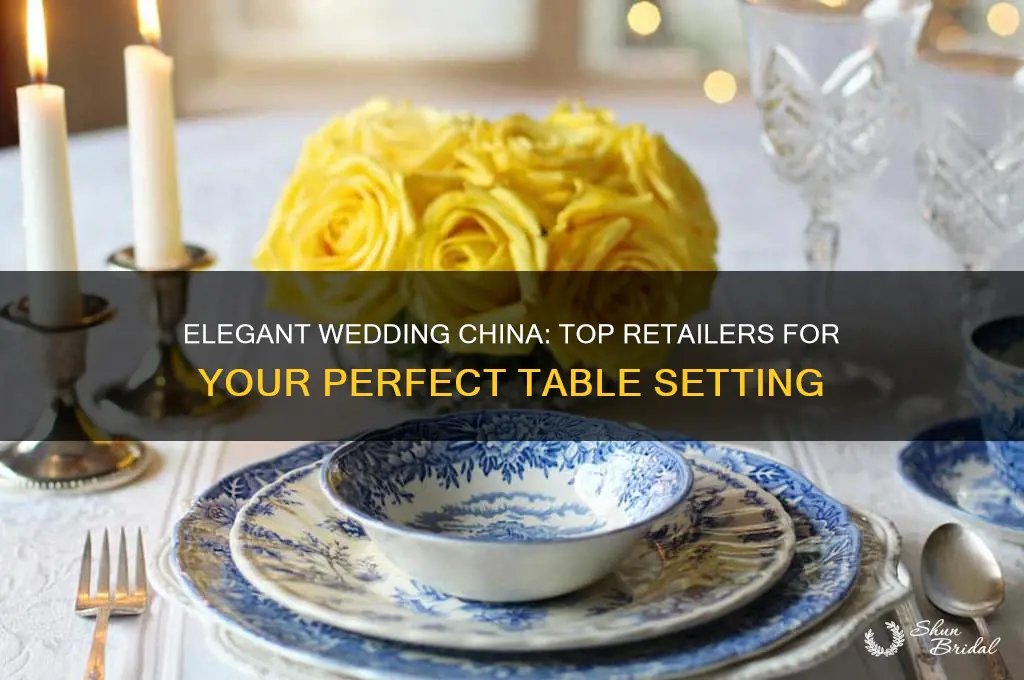 where to buy wedding china