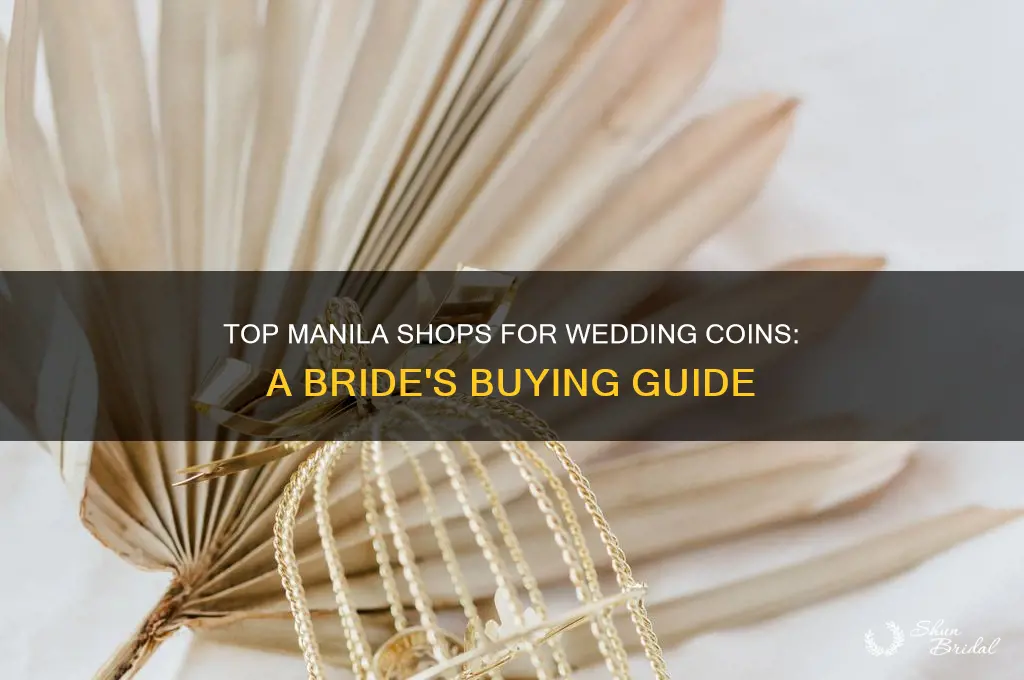 where to buy wedding coins in manila