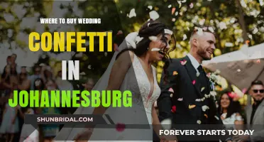 Best Spots to Buy Wedding Confetti in Johannesburg for Your Big Day