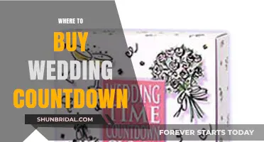 Top Places to Purchase Your Perfect Wedding Countdown Timer
