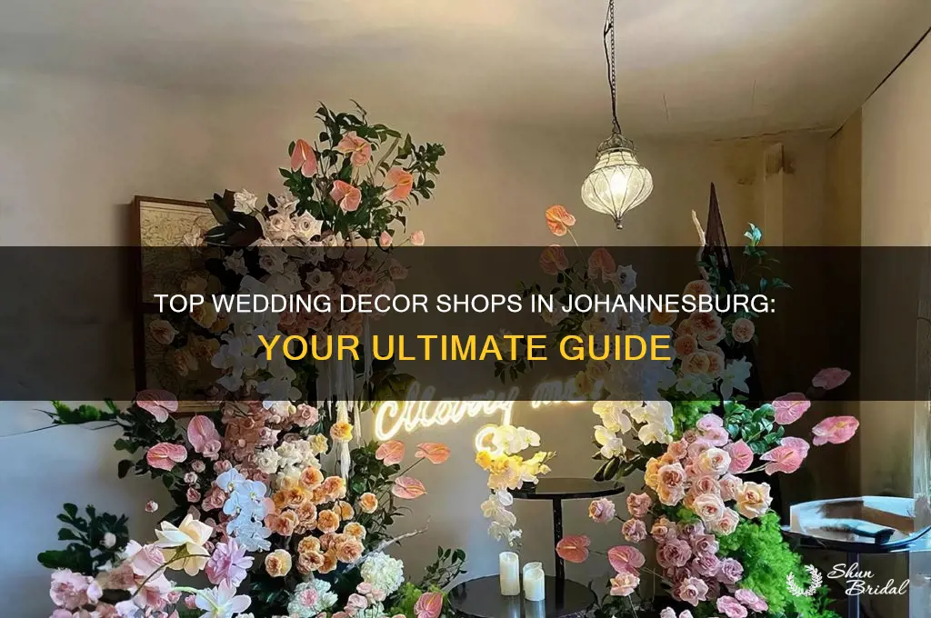 where to buy wedding decor in johannesburg