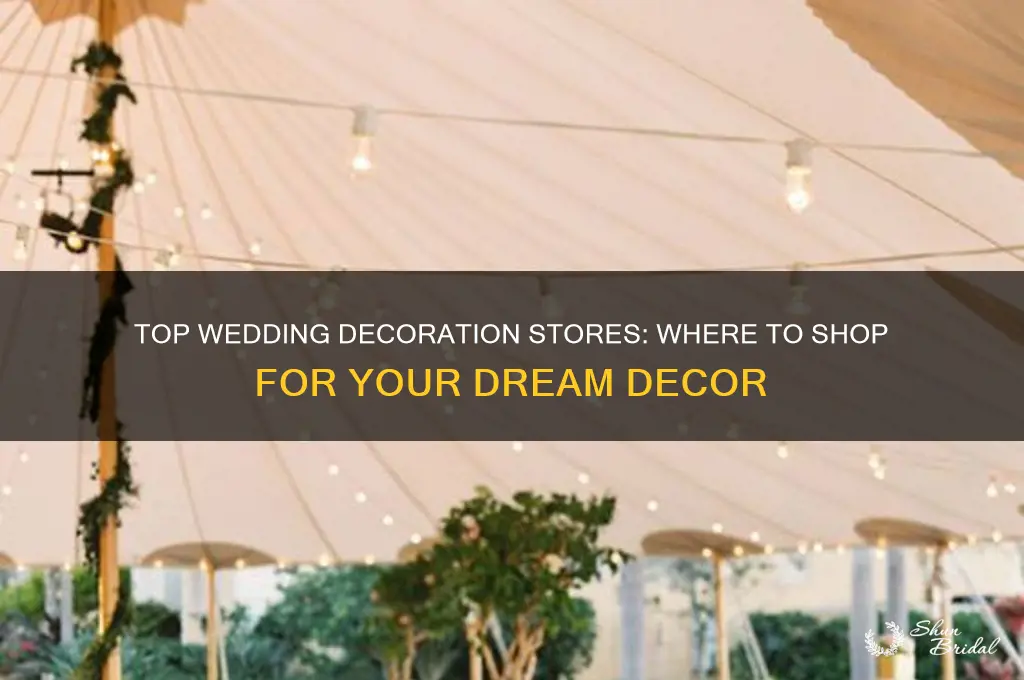 where to buy wedding decoration