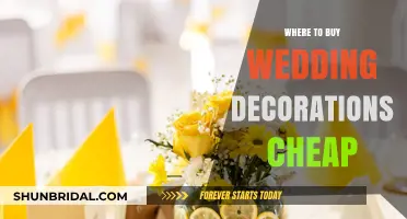 Affordable Wedding Decor: Top Budget-Friendly Shopping Spots Revealed
