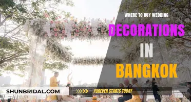 Top Bangkok Wedding Decor Shops: Where to Find Dream Decorations