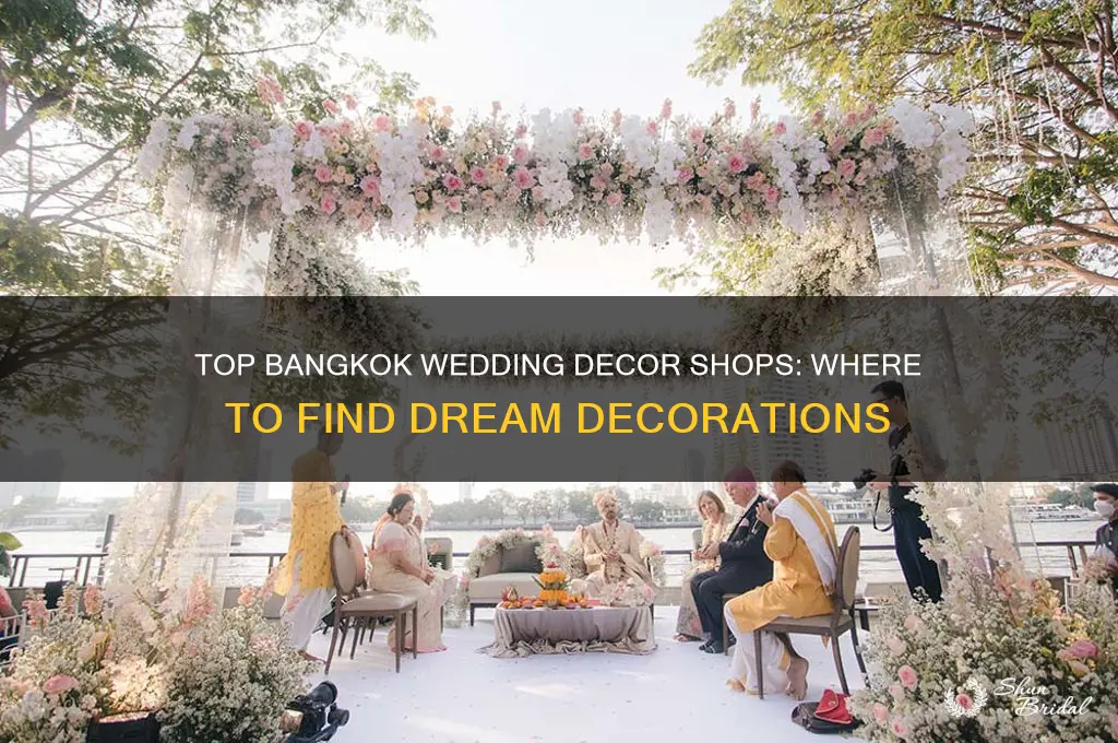 where to buy wedding decorations in bangkok