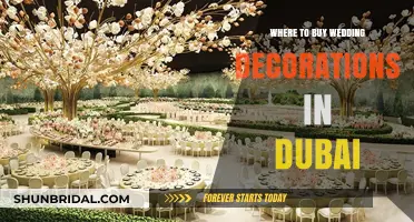Top Wedding Decoration Shops in Dubai for Your Dream Celebration