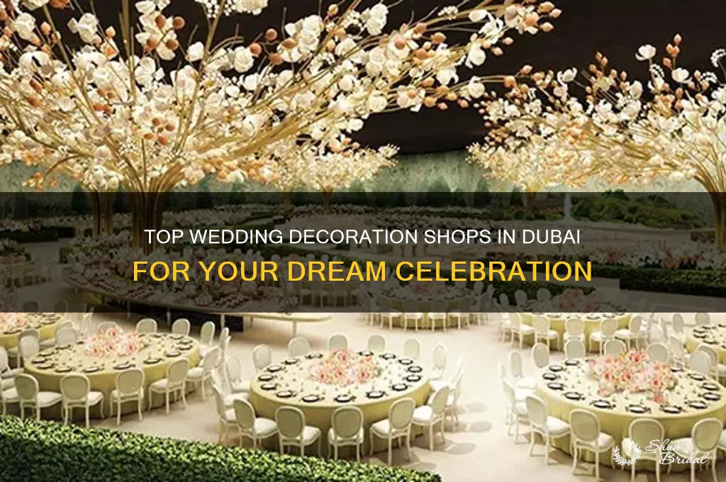 where to buy wedding decorations in dubai
