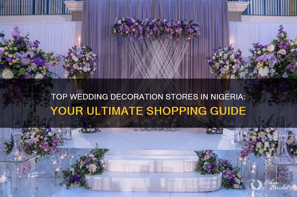 where to buy wedding decorations in nigeria