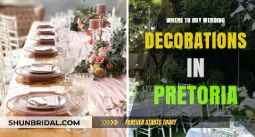 Top Wedding Decoration Shops in Pretoria: Your Ultimate Guide