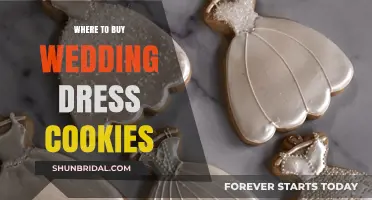 Wedding Dress Cookies: Where to Buy Them?