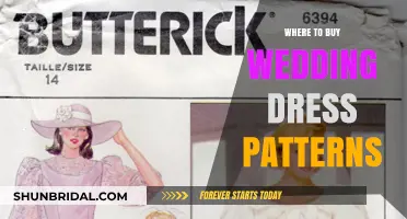 Wedding Dress Patterns: Where to Buy Guide