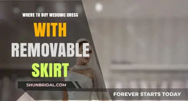 Find Your Dream Wedding Dress with Removable Skirt