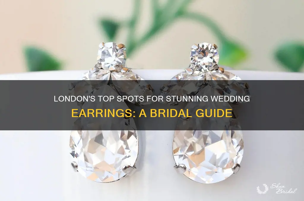 where to buy wedding earrings london