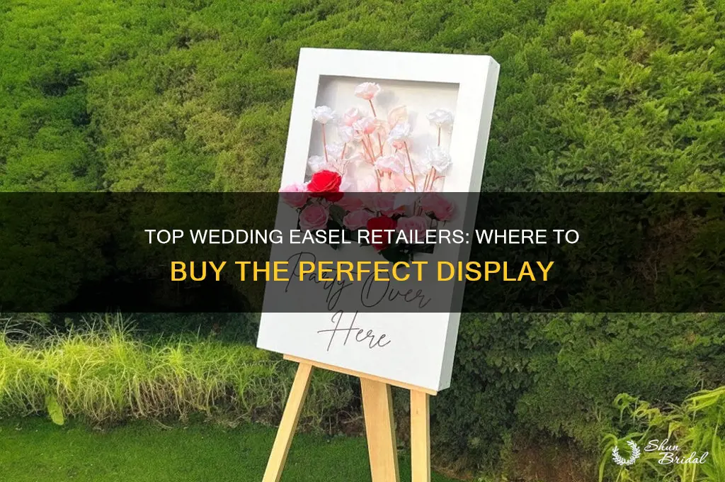 where to buy wedding easel