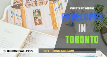Top Toronto Shops for Wedding Envelopes: A Bride's Guide