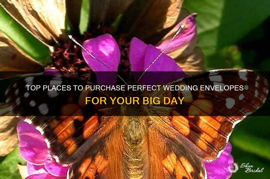 where to buy wedding envelopes