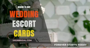 Elegant Wedding Escort Cards: Top Places to Purchase Yours