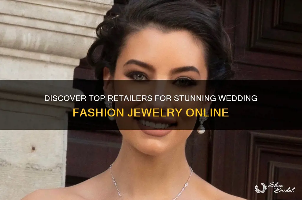 where to buy wedding fashion jewelry