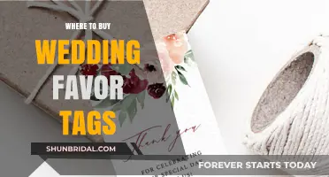 Where to Buy Wedding Favor Tags: Top Shops and Online Sources