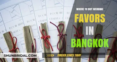Best Places to Buy Unique Wedding Favors in Bangkok