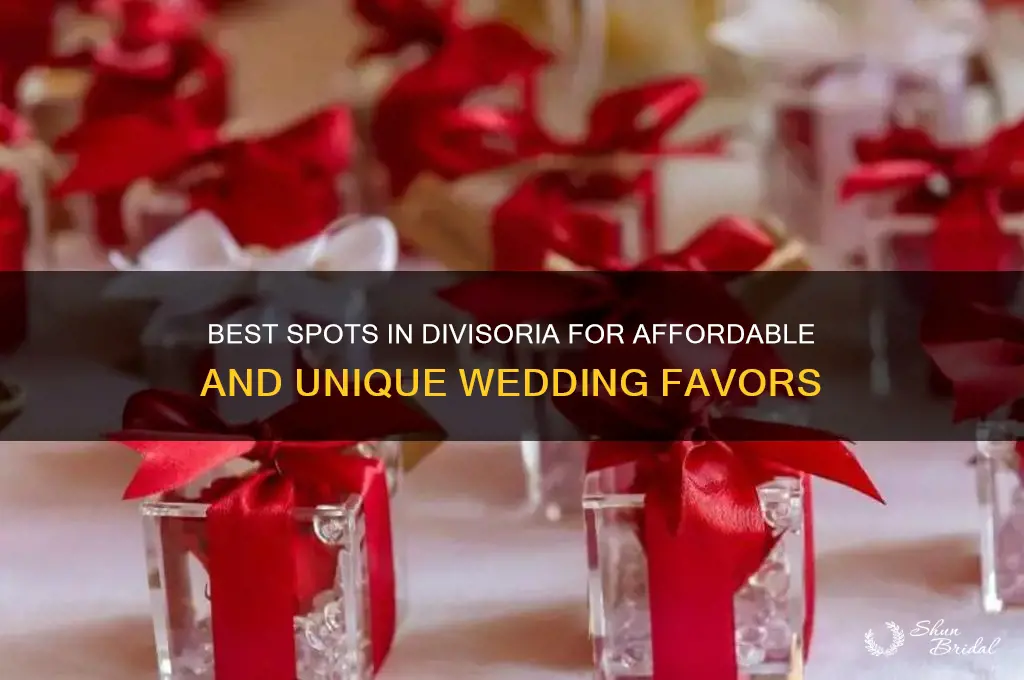 where to buy wedding favors in divisoria