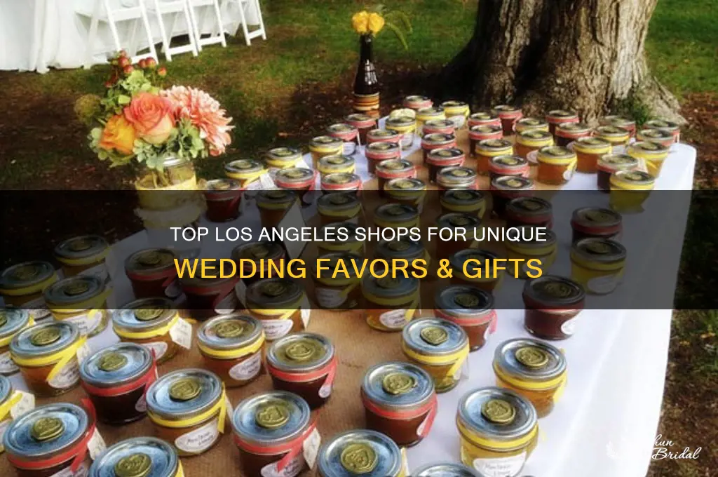 where to buy wedding favors in los angeles