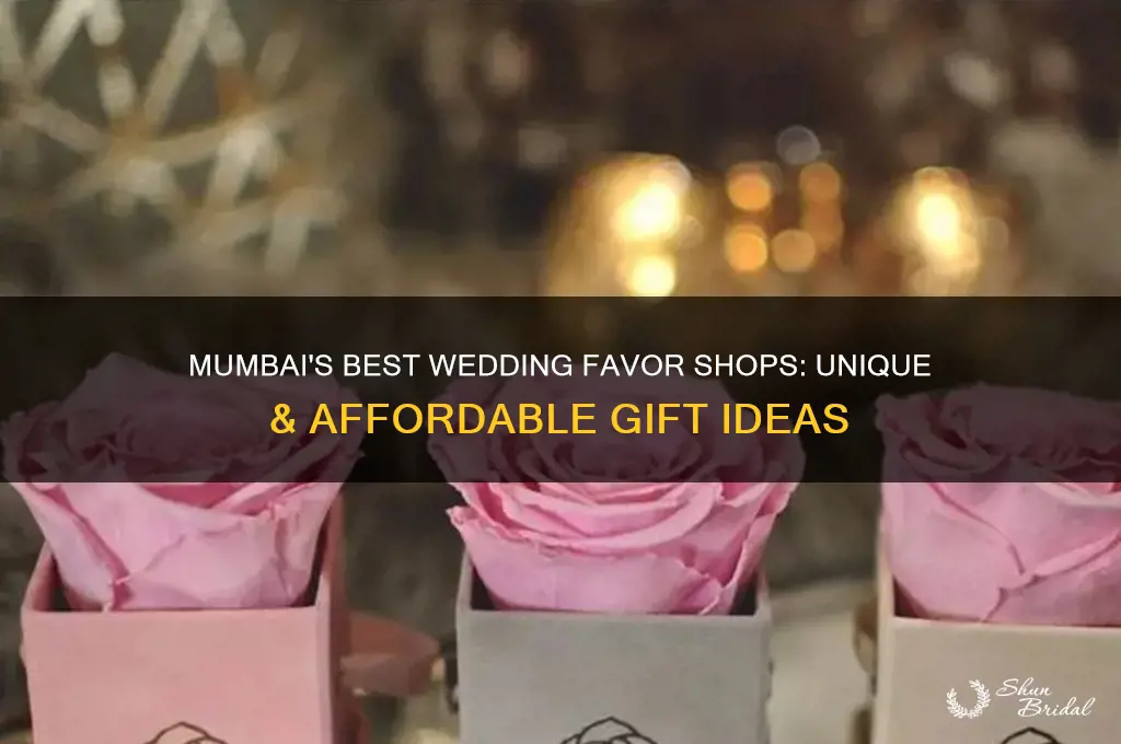 where to buy wedding favors in mumbai