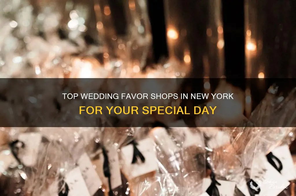 where to buy wedding favors in New York