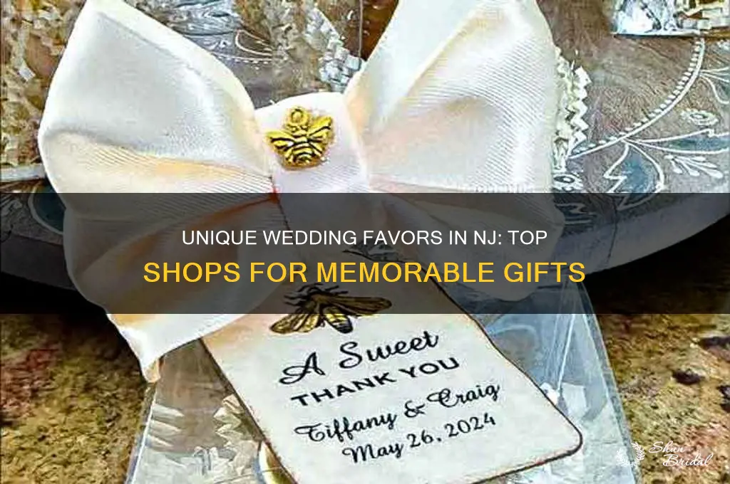 where to buy wedding favors in nj
