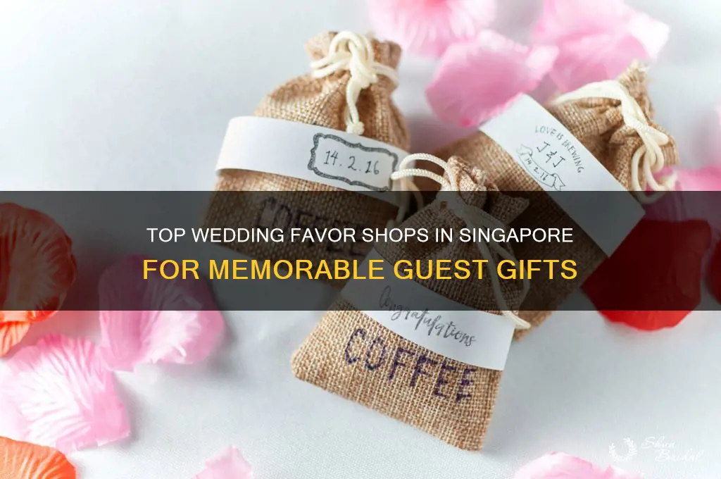where to buy wedding favors in singapore