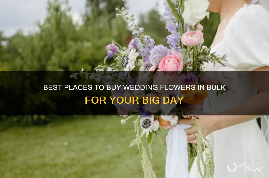 where to buy wedding flowers in bulk