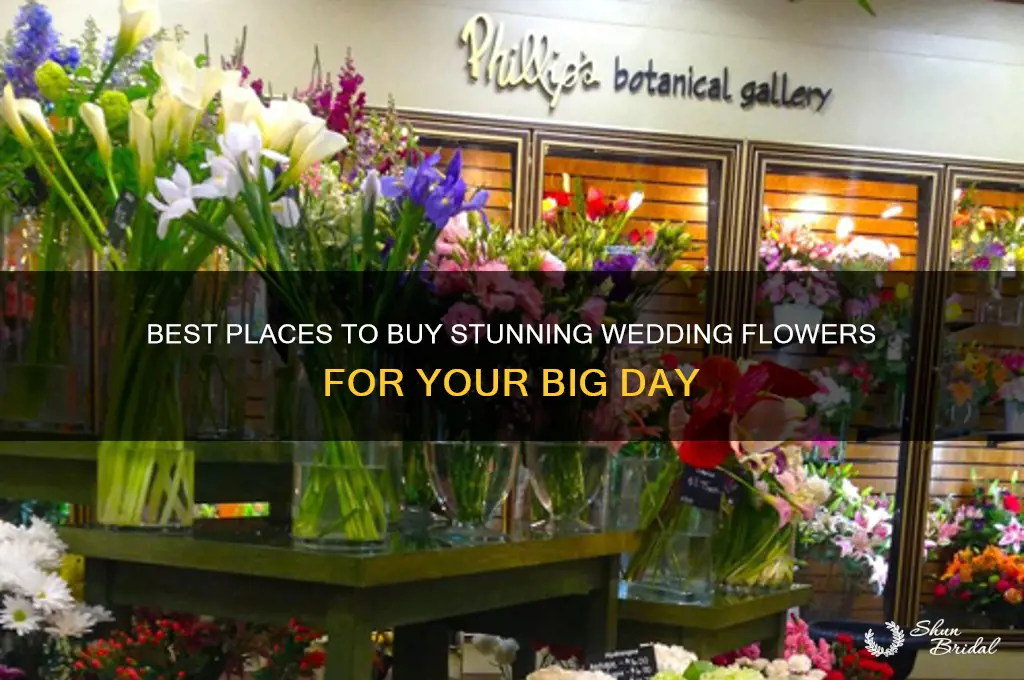 where to buy wedding flowers