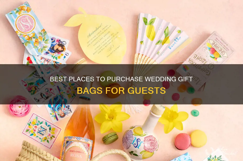 where to buy wedding gift bags