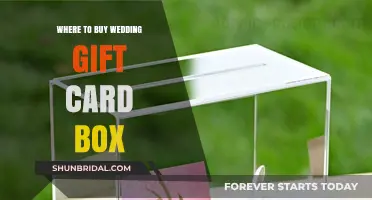 Elegant Wedding Gift Card Box: Top Retailers and Online Stores
