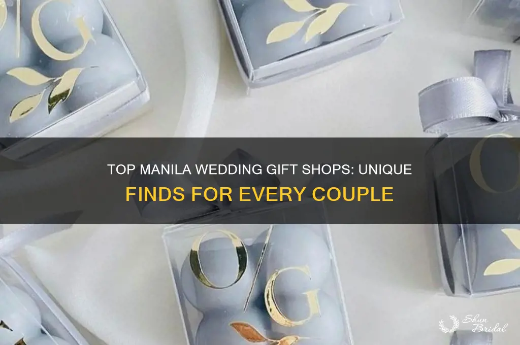 where to buy wedding gifts in manila