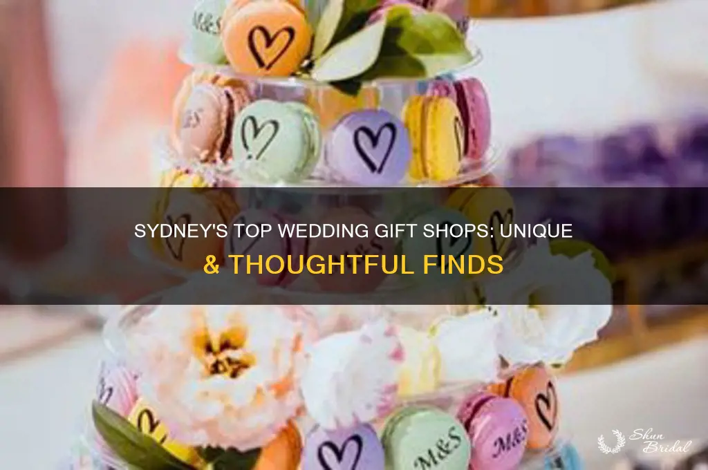 where to buy wedding gifts in sydney
