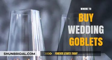 Elegant Wedding Goblets: Top Retailers for Your Special Day