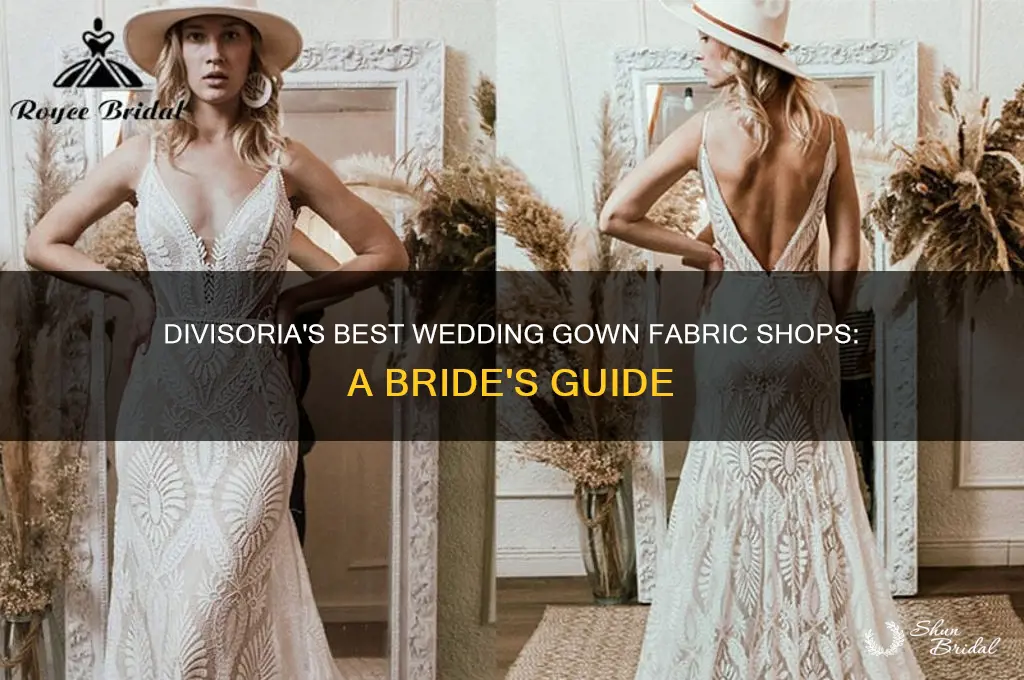 where to buy wedding gown materials in divisoria