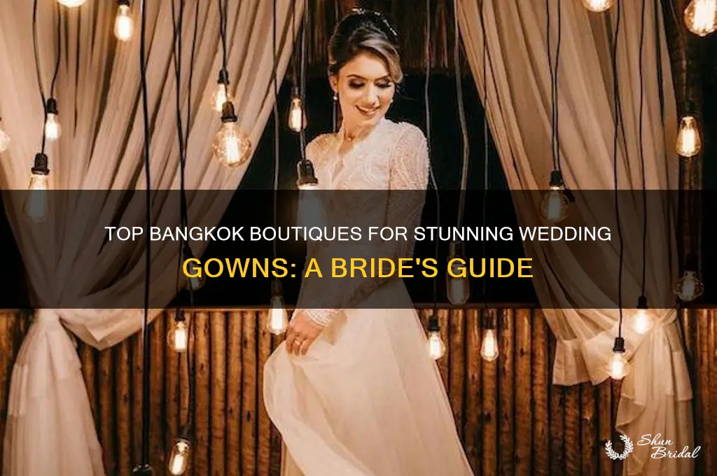 where to buy wedding gowns in bangkok