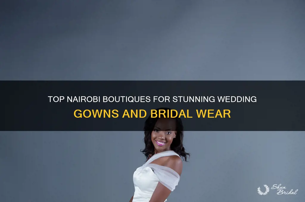 where to buy wedding gowns in nairobi