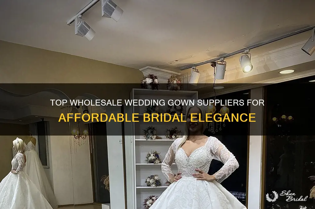 where to buy wedding gowns wholesale