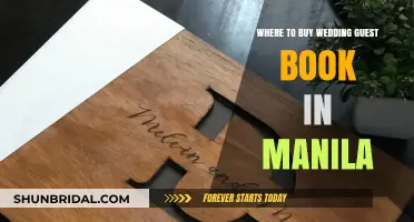 Top Manila Wedding Guest Book Shops: A Comprehensive Guide