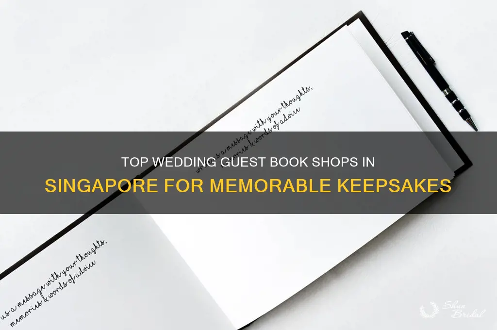 where to buy wedding guest book in singapore