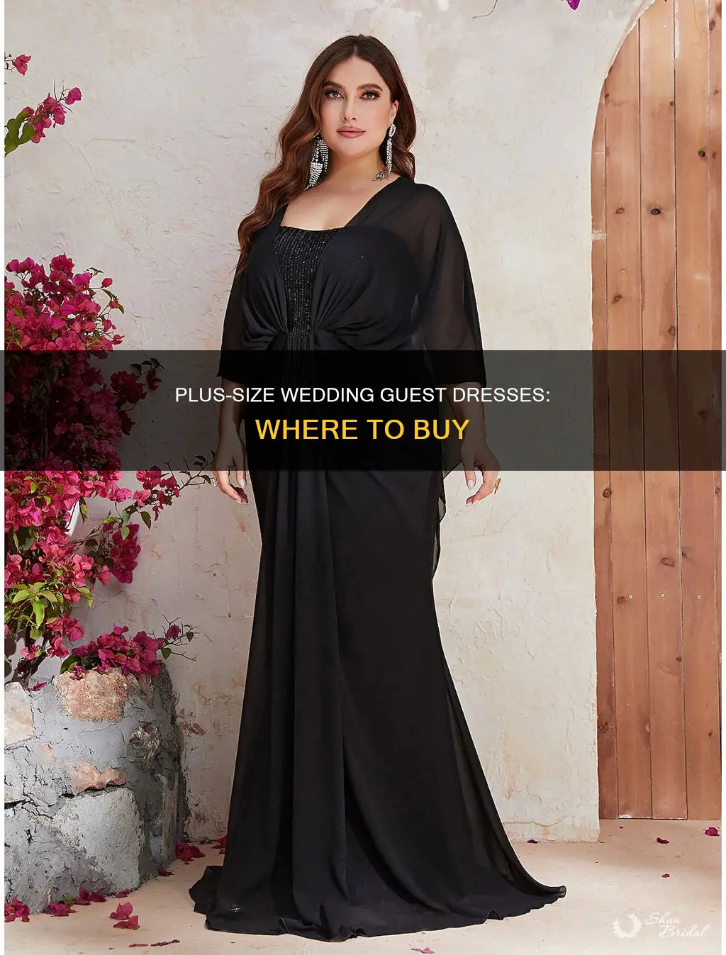 where to buy wedding guest dresses plus size