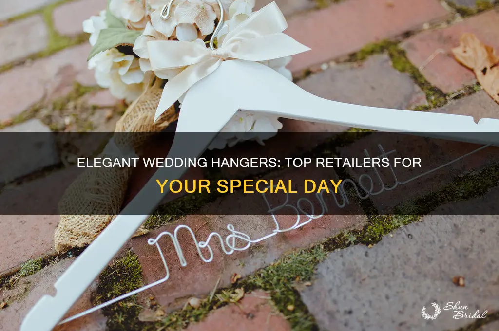 where to buy wedding hangers